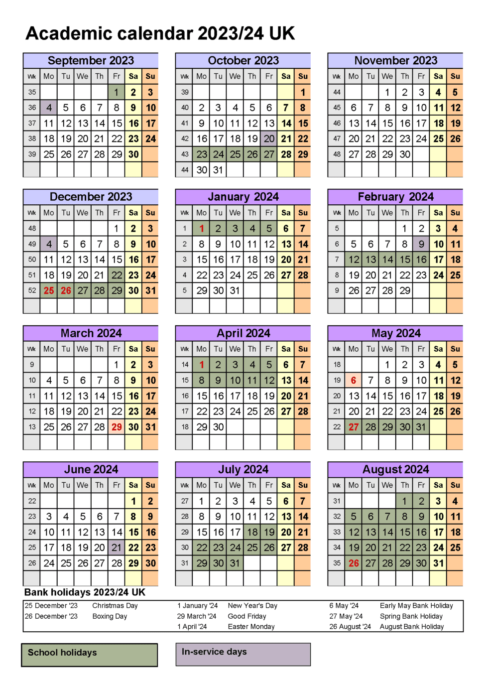 Term Dates - Cheadle Hulme High School