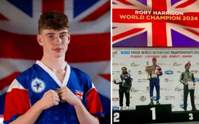 Sixth Form Student Crowned Junior Men’s Kickboxing World Champion